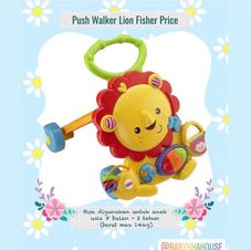 Gambar Fisher price Push walker lion 2 in 1 