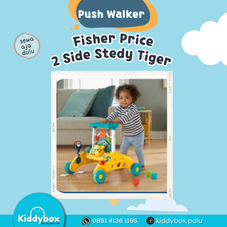 Gambar Fisher price - Push walker - fisher price 2 side tiger