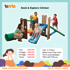 Gambar Little tikes Seek & explore adventure climber