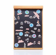 Gambar Kalea Magnetic blackboard (play gym attachment)