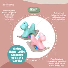 Gambar Coby haus Lolly gummy rocking cattle