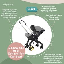 Gambar Doona The next generation car seat