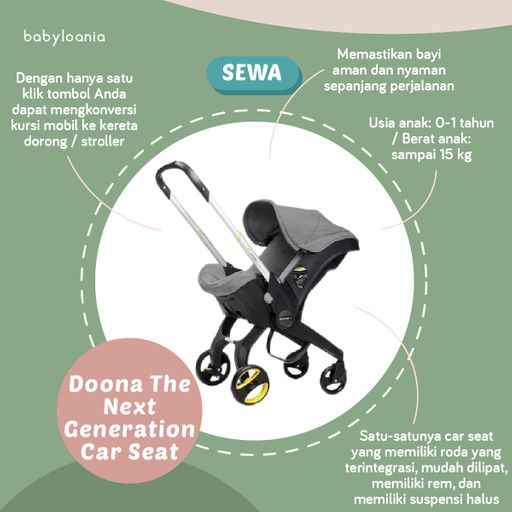 Stroller dan 2024 car seat