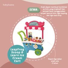 Gambar Leapfrog Scoop & learn ice cream cart