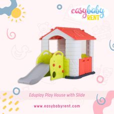 Gambar Eduplay Playhouse with slide