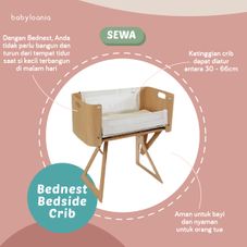 Gambar Bednest Bedside crib