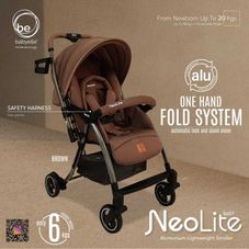 Gambar Babyelle Stroller babyelle neolite cokelat