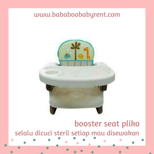 Sewa pliko Booster Seat Pliko Bababoo Rent Toys