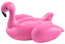 Gambar Intex Mega flamingo island ride on