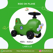 Gambar Labeille Ride on plane - green