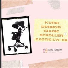 Gambar Exotic Kursi dorong magic stroller exotic lw-118