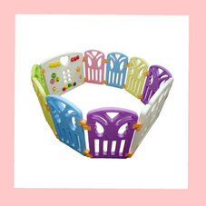 Gambar Coby haus Fence multicolor