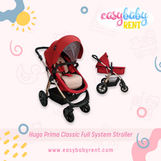 Gambar Hugo Prima classic full system stroller