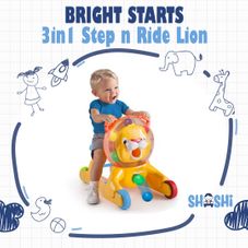 Gambar Bright starts Step n ride lion
