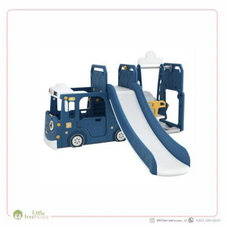 Gambar Happy play Bus slide and swing