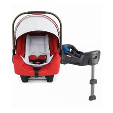 Gambar Nuna  Car seat nuna pipa with base scarlet