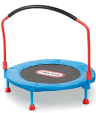 Gambar Little tikes Trampoline easy store 3 ft