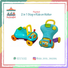 Gambar Playskool 2 in 1 step n ride on walker