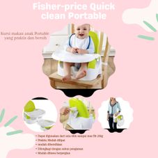 Gambar Fisherprice Boosterseat fisherprice quick clean portable