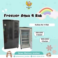 Gambar Aqua Kulkas asi 4 rak