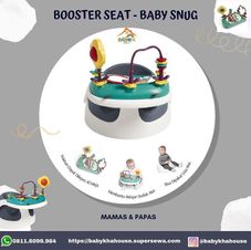 Gambar Mamaspapas Booster seat baby snug navy + mainan