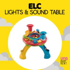 Gambar Elc Light & sound activity table (red)