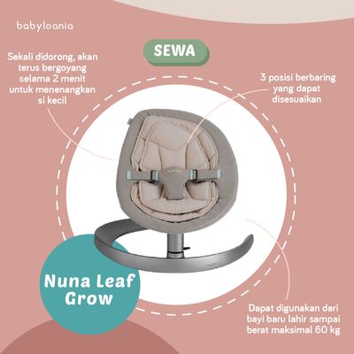 Nuna leaf shop untuk newborn