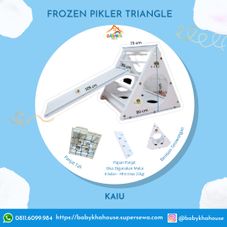 Gambar Kaiu Pikler triangle frozen 5in1