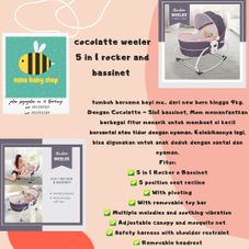 Gambar Coco latte Weeler 5in1 rocker & bassinet