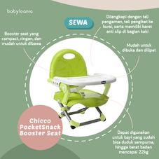 Gambar Chicco Pocketsnack booster seat