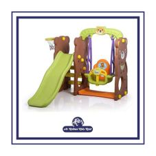 Gambar Tobebe Bear slide with swing