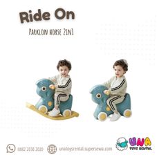 Gambar Parklon Rocking horse 2 in 1