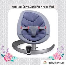 Gambar Nuna Bouncer nuna leaf single pad + nuna wind + nucover