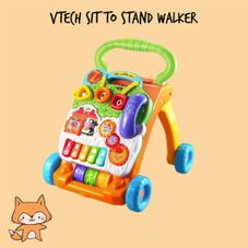 Gambar Vtech Sit to stand learning walker