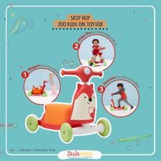 Gambar Skip hop Zoo ride on toy fox