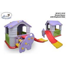 Gambar L'abeille Dream house with elephant slide (kc-811 tc+512)