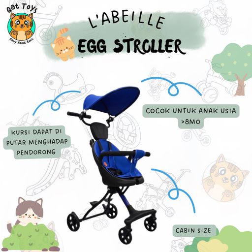 Egg stroller outlet harga