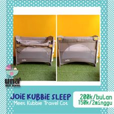 Gambar Joie Joie meet kubbie travel cot