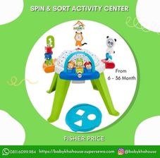 Gambar Fisher price Activity table spin and sort 3in1