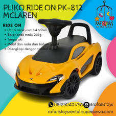 Gambar Pliko Ride on pk-812 mclaren 