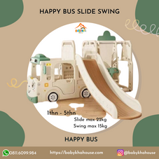 Gambar Happy bus Happy bus slide and swing