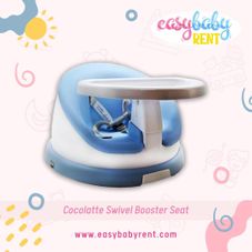 Gambar Cocolatte Swivel booster seat