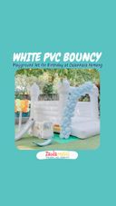 Gambar Nb White pvc bouncy