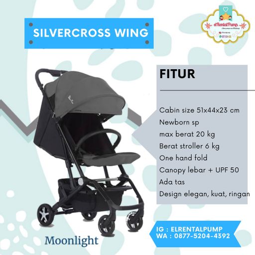 Silver cross clearance wing cabin stroller