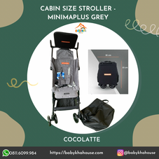 Gambar Cocolatte Stroller minima plus grey 