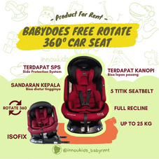 Gambar Babydoes Free rotate 360 car seat