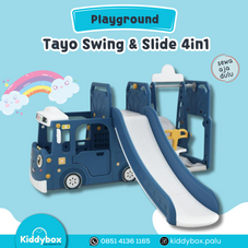 Gambar Tayo - Playground - bus tayo 4in1 