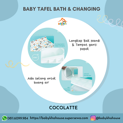 Changing table clearance untuk bayi