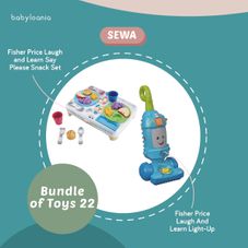 Gambar Bundle Of toys 22 : fisher price laugh and learn say please snack set & fisher price laugh and learn light-up