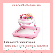 Gambar Brightstarts Babywalker brightstarts pink